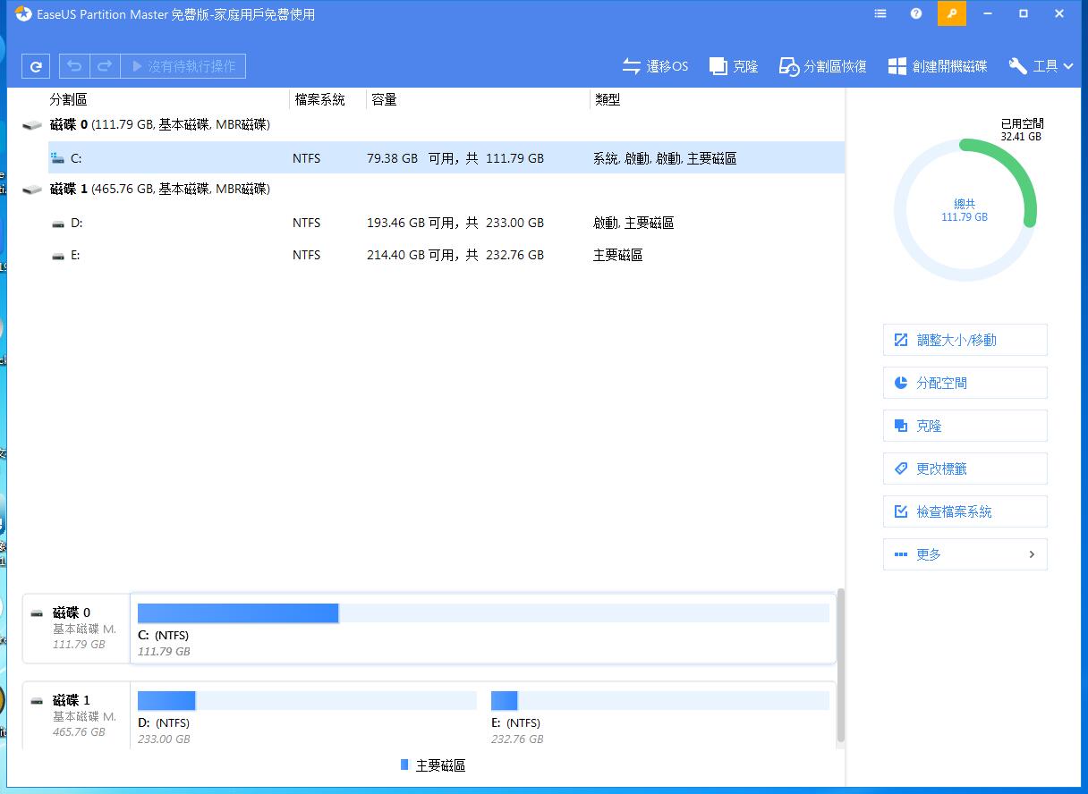 EASEUS Partition Master