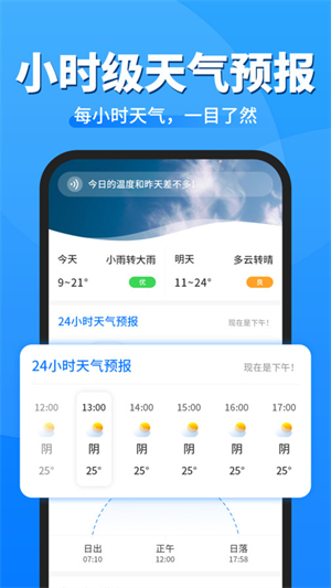 即准天气预报