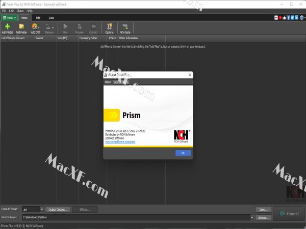 NCH Prism Plus (视频格式转换器)v9.33 激活版