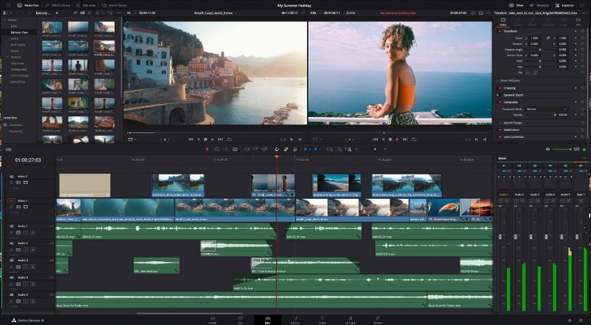 达芬奇davinci resolve studio 17破解版