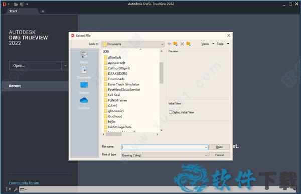 Autodesk DWG TrueView 2022 v2022破解版