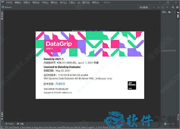 jetbrains datagrip 2021 v2021.1中文破解版