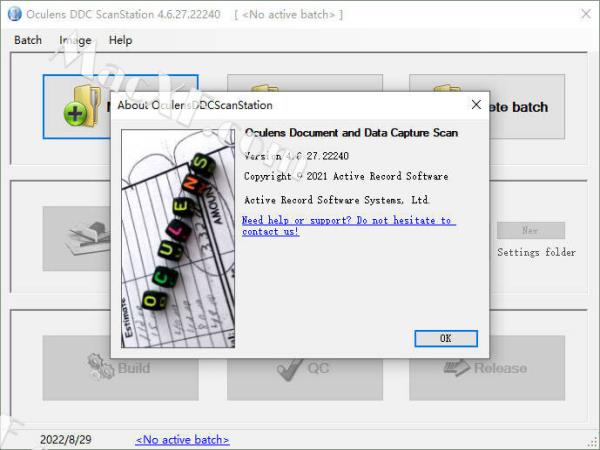 Oculens DDC Desktop(文档和数据捕获工具)v4.6.2激活破解版