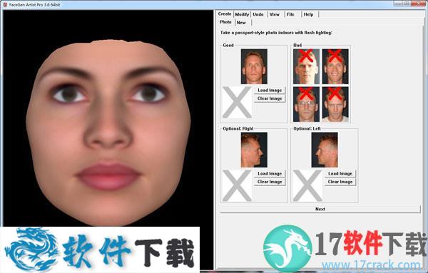 FaceGen Artist Pro v3.6 中文破解版（附安装教程）