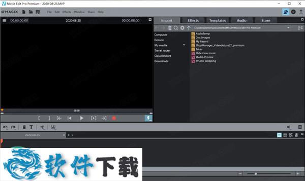 MAGIX Movie Edit Pro 2021 v20.0.1.65 中文破解版(附安装教程)